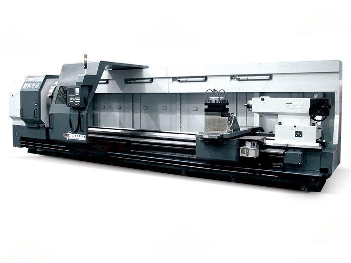 Крупногабаритный токарный станок DMTG CKA61125M/2000 с плоской станиной с ЧПУ Fanuc 0i-T